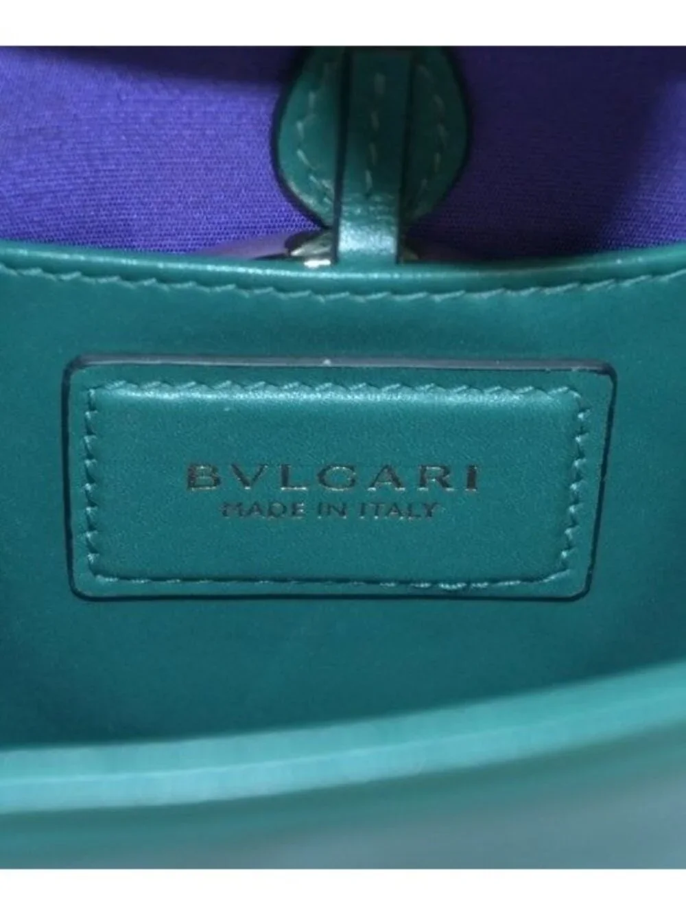 Bvlgari Shoulder Bag Green